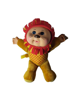 Cpk Cabbage Patch Kids Cute Baby Doll Plush Wearing Lion Costume 10'' Tall