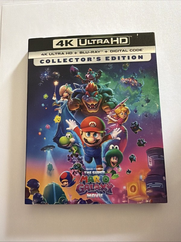 The Super Mario Galaxy Movie 4K Ultra HD + Blu-ray + Digital BRAND NEW