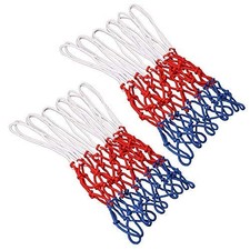 2 Pièces Filet de Basketball Multicolore, Filet pour Panier de Basketball