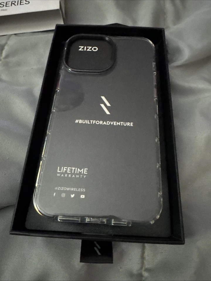 ZIZO iPhone 13 Pro Max 保护壳 透明 + 黑色 相机环 + 彩色按钮 — 第 3/4 张图片