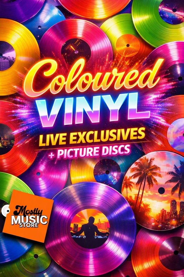 Coloured Vinyl Record  New Sealed Auction Show live exclusives