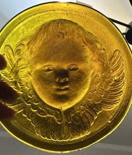 2 TIFFANY STUDIOS Antique RARE Cherub Rondells 1896-1910 All Angels Church NYC