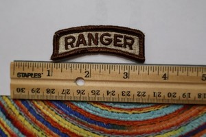 USAF Air Force RANGER tab spice brown SF CCT PJ TACP patch