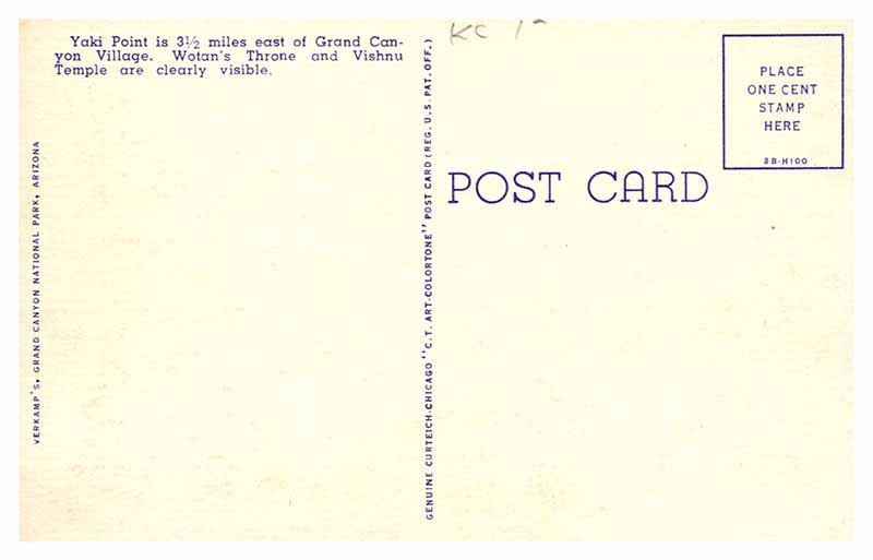 Postcard NATURE SCENE Grand Canyon Arizona AZ s/06 AP3305 | eBay