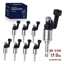 8-Pack Fuel Injectors Set Compatible with Infiniti M56 QX56 2011 8 X FJ1179
