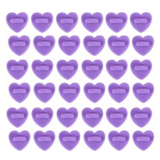 100Pcs Purple Butterfly Clasp Pin Backs Hat Pin Backs Badges Backing Clasp