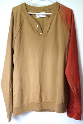 Maison Martin Margiela SS06 Blood Henley Sweatshirt Vintage Archive Size 54