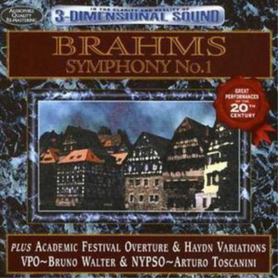 Johannes Brahms Symphony No. 1 (CD) Album