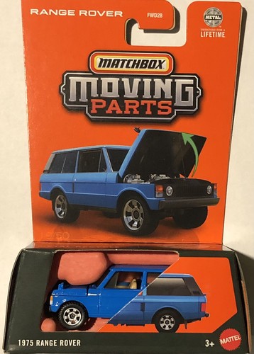 MATCHBOX Moving Parts Blue 1975 Range Rover 2024 Fast USPS Shipping - 第 1/3 張圖片