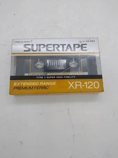 Realistic SUPERTAPE XR-120 Type 1 Spr High Fidelity Cassette Tape Premium Ferric