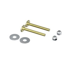 PROFLO PFC2110RWLA 1/4" x 2-1/4" BP Closet Bolt Double Round Pair