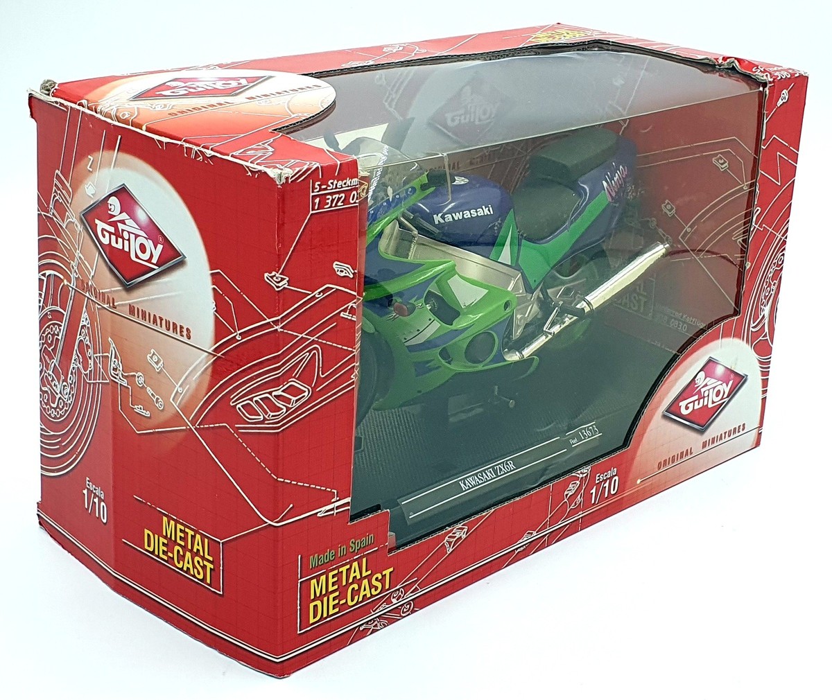 Guiloy 1/10 Scale 13673 - Original Miniatures Kawasaki ZX6R