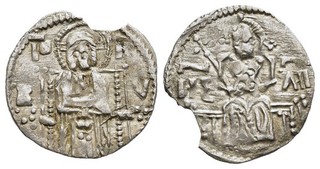 FITZ SERBIA PRINCE STEFAN LAZAR 1/2 DINAR GROSSO SILVER 0.57g16mm ±QQQ623
