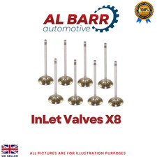 BMW-MINI N47 2.0 DIESEL ENGINE N47D20A B37C15A INLET  VALVES - 8 PCS SET