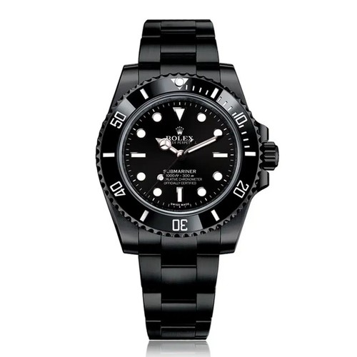 Rolex Submariner (No Date) 114060 Black PVD/DLC Coated Stainless Steel Watch