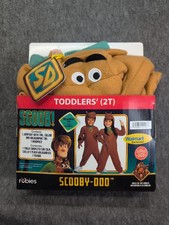 Rubies Scooby Doo Toddlers Halloween Outfiit Size 2T- New.
