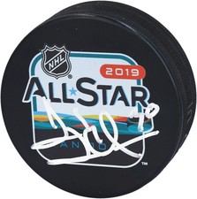 Henrik Lundqvist New York Rangers Signed 2019 NHL All-Star Game Logo Puck