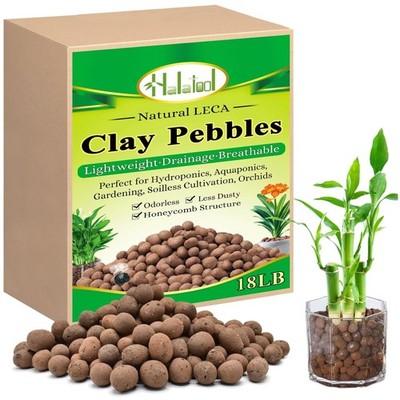 18lb Hydroton Clay Pebbles for Plants -  LECA Balls