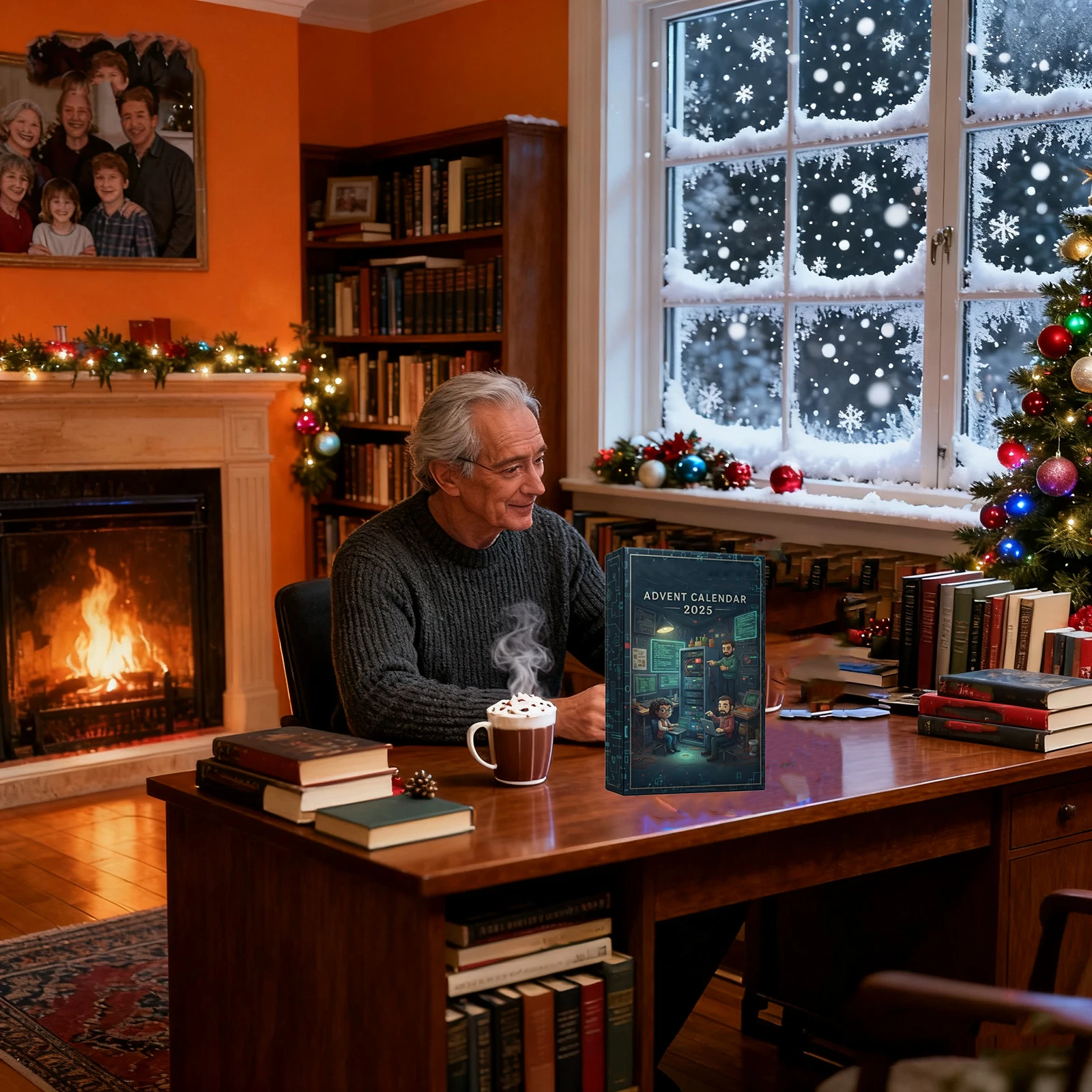 Christmas Countdown IT Technology Advent Calendar 24 Days 2D Blind Box Kid Gifts