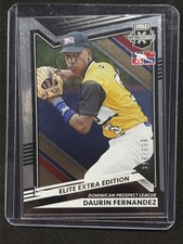 2022 Panini Elite Extra Edition Daurin Fernandez #172 Black 318/999