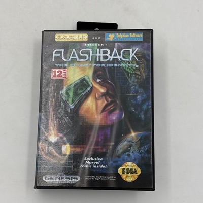 Flashback: The Quest for Identity (Genesis) Case & Game Only Registration Card