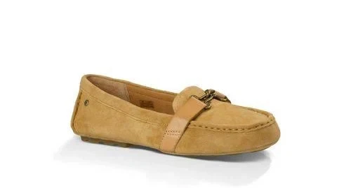 Mocassino Aven scarpe UGG 6 $210 nuovo con etichette mocassino piatto scamosciato slip on guida 1010100