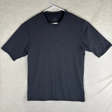 O’Neill Rash Guard Shirt Mens XL Gray/Black 50+ UV Protection Swim Surf