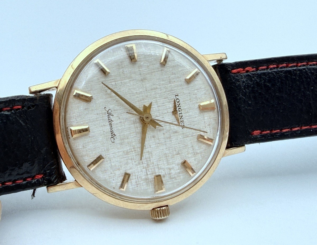 Longines Automatic 14K Solid Heavy 35mm Case Orig… - image 10