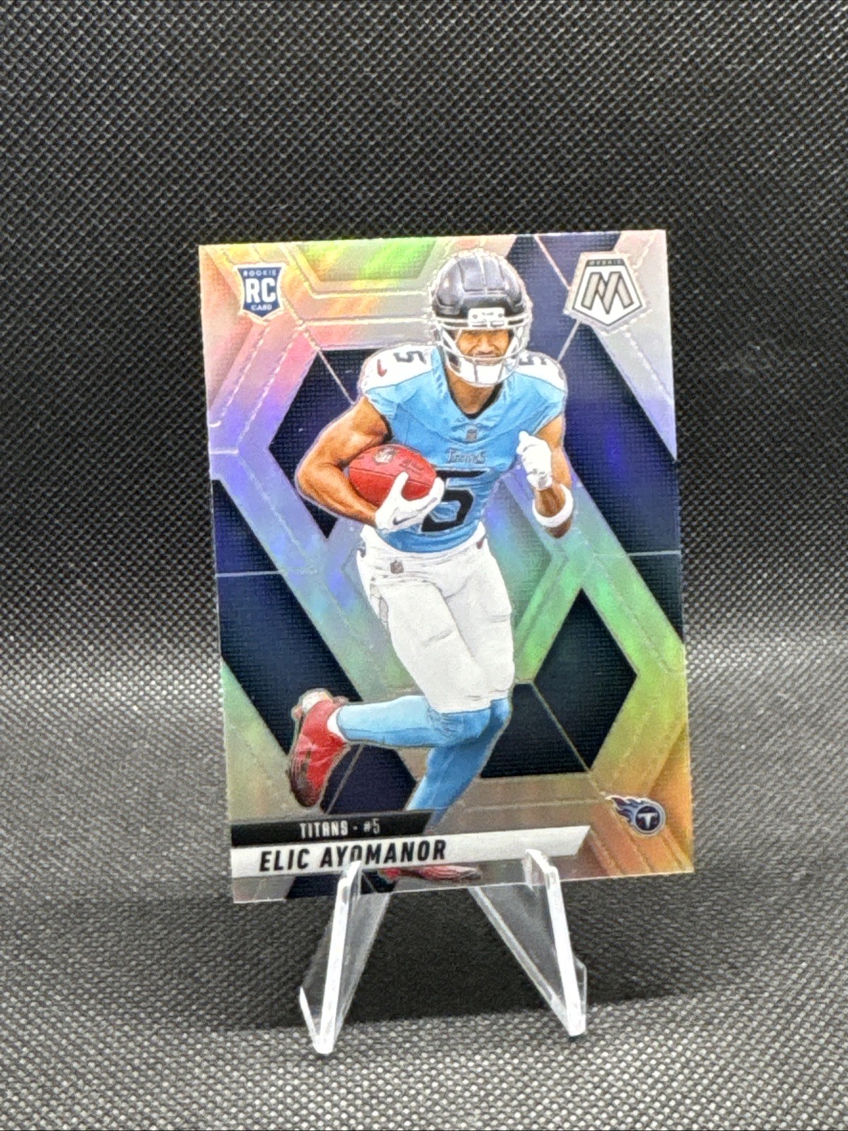 Elic Ayomanor RC 2025 Panini Mosaic Silver Prizm SP #333