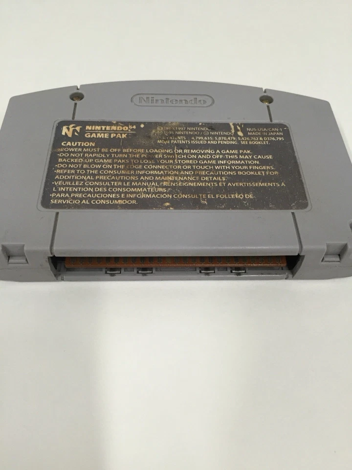 F Zero X Racing - Nintendo 64 N64 - Cartridge Tested - Authentic 23A2 - Image 3 of 3