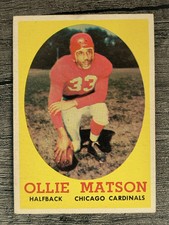 1958 Topps #127 Ollie Matson (VG)