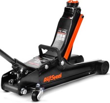 Floor Jack 2.5 Ton 5500 lbs , Low Profile Floor Jack with Single Pisto