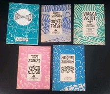 ALBERT HOFMANN ROBBINS METZNER ADAMSON 5 X STAMPA ALTERNATIVA MILLELIRE DROGA