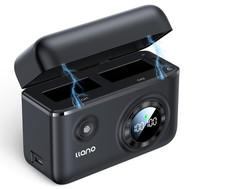 llano LP-E8 18W Fast Dual Battery Charger for Canon EOS Rebel T3i, T2i, T4i, T5i