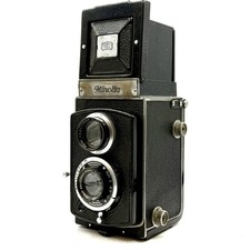  EXC4 Minolta Minoltaflex I Model 1937 TLR Film Camera 6x6 JAPAN Shutter OK