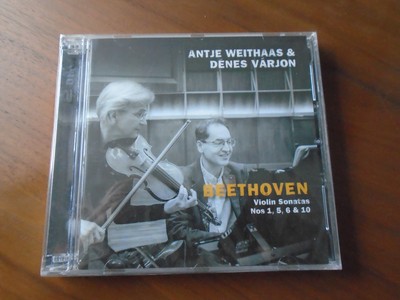 Beethoven Violinsonaten - Weithaas / Varjon Bd.III Nr. 1,5,6,10 Nagelneue CD