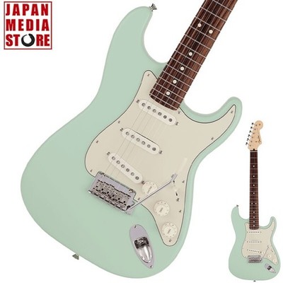 Fender Made in Japan Junior Collection Stratocaster Satin Surf Green Gitarre Neu