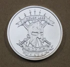 Molon Labe Come and Take it III Sparton Warrior 1 Troy oz .999 Silver Round