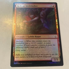 Redcap Heelslasher - Foil - MTG Trading Card