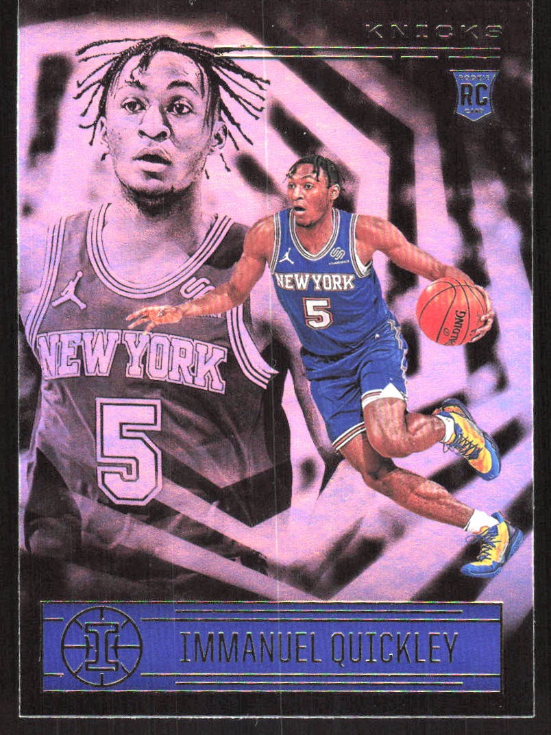 7105I 2020-21 Panini Illusions #154 Immanuel Quickley