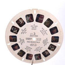 Jack And The Beanstalk FT3 View Master Reel J122 2 Ship FREE