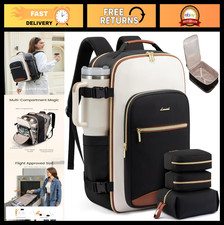 Large 40L Travel Backpack for Men  Women, TSA Approved Carry-On, Fits 17" Lapto