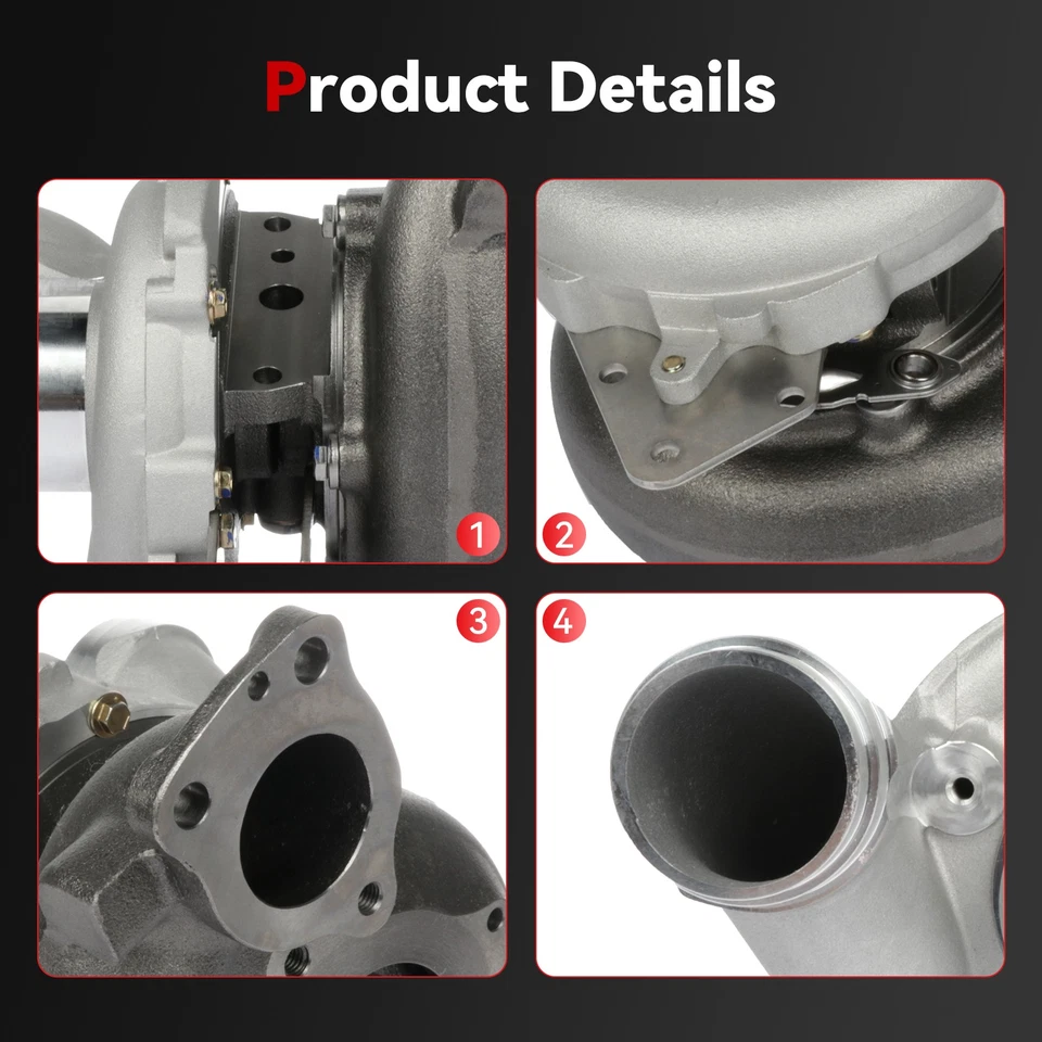 Turbocharger for Freightliner Sprinter 3500 Jeep Grand Cherokee 3.0L A6420900280 - Изображение 2 из 4