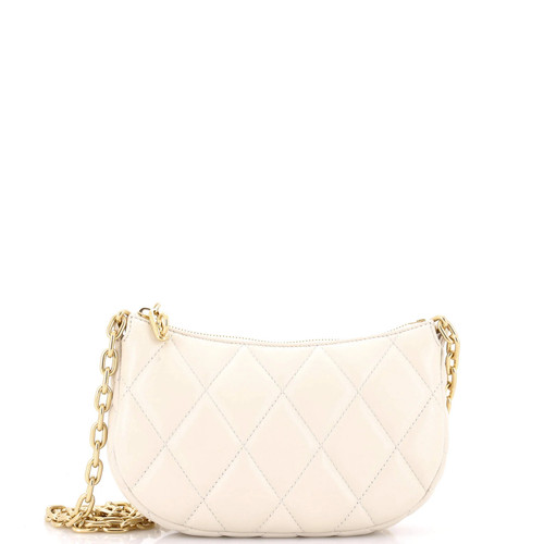 Burberry Rocking Horse Chain Pouch Quilted Leather Mini