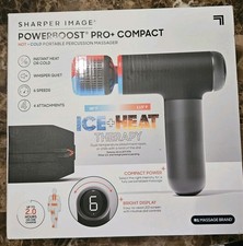 Authentic Sharper Image Therapeutic Pro Comapct Hot and Cold Massage Gun STRONG