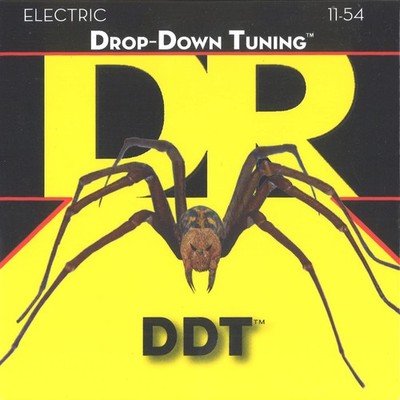 DR Strings DDT Electric Guitar (DDT-11) 11-54, Silver