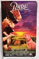 Babe VHS 1996 James Cromwell Magda Szubanski Hugo Weaving Family Adventure VTG G