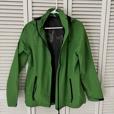 Port Authority Green Rain Jacket Sz M