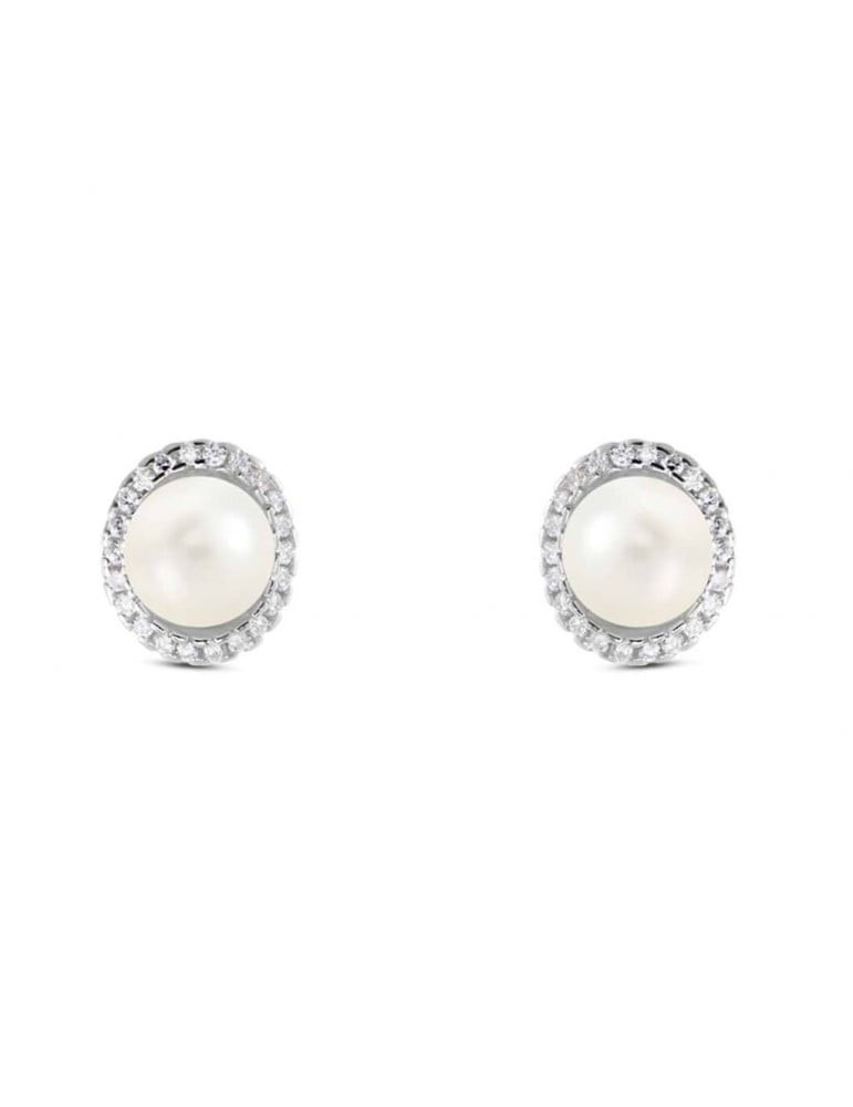 STROILI Womens Earrings 1651515 Sterling 925% Pearls