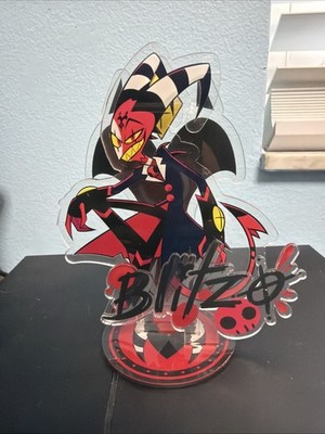 Helluva Boss Blitzø Hot Topic Exclusive Acrylic Standee Official